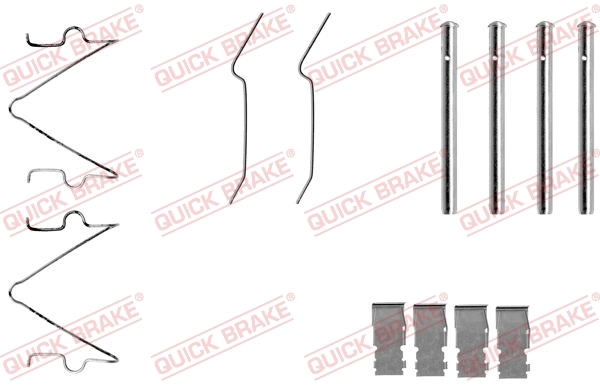 Accessory Kit, disc brake pad